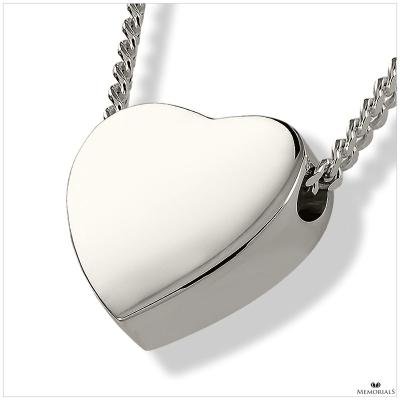 Heart Pendant Locket for Ashes